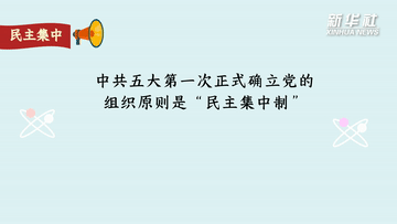 新华全媒+｜中共五大的4个关键词